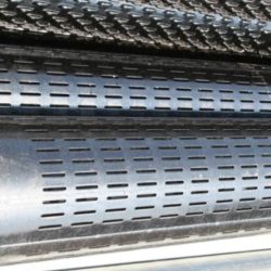 oblong slotted pipe